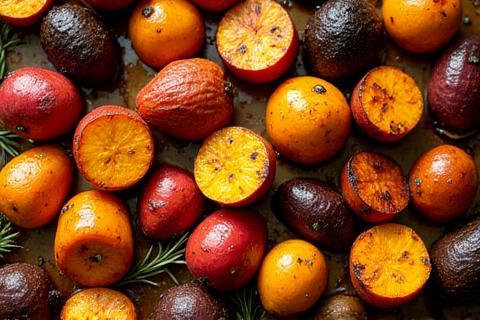 Medley of roasted root vegetables