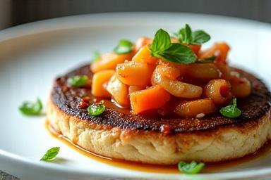 A beautifully plated healthy meal from the recipe platform